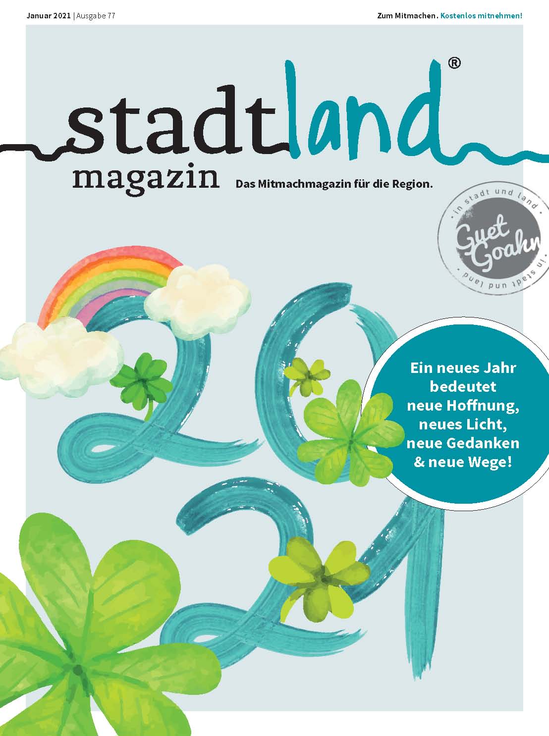 stadtland magazin Januar 2021