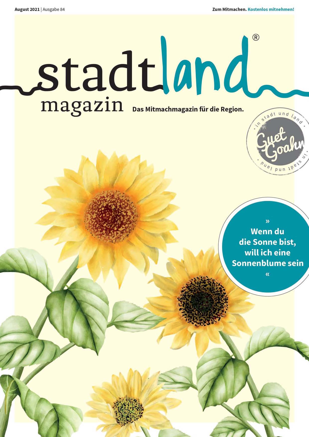 stadtland magazin August 2021
