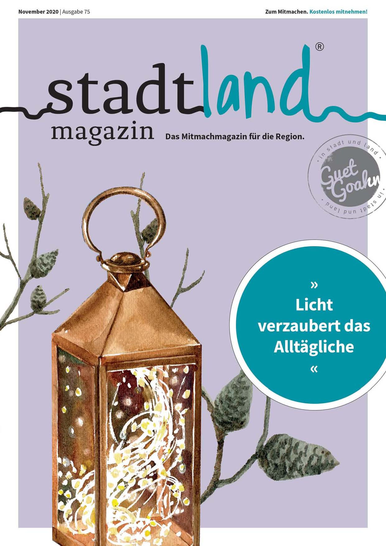 stadtland magazin November 2020