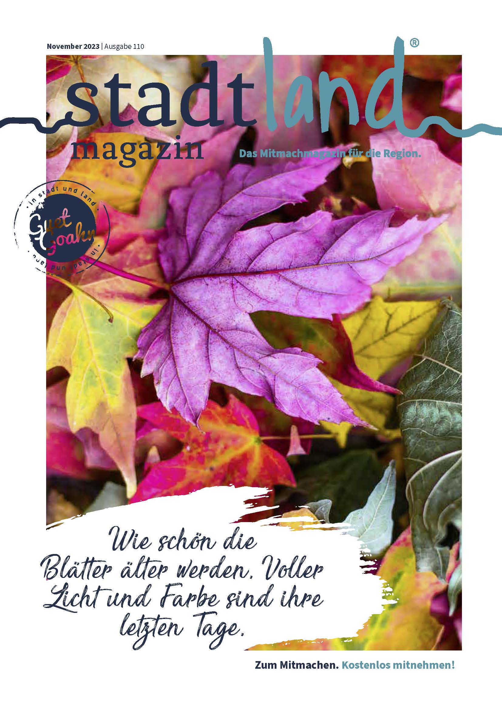 stadtland magazin November 2023